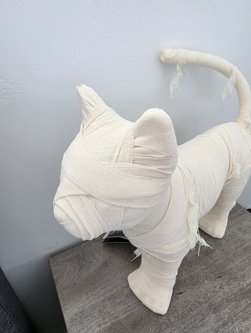 Martha Stewart Halloween Mummy Cat Light Up Decor New - Picture 8 of 9